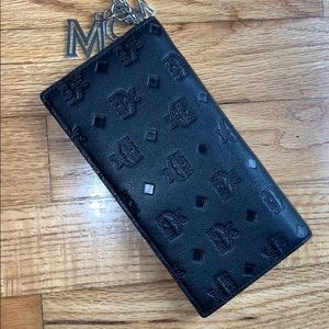 Black mini MCM wallet